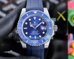 Replica Rolex Submariner Rubber Strap Blue Face Blue Ceramic Bezel Watch 40mm_th.jpg